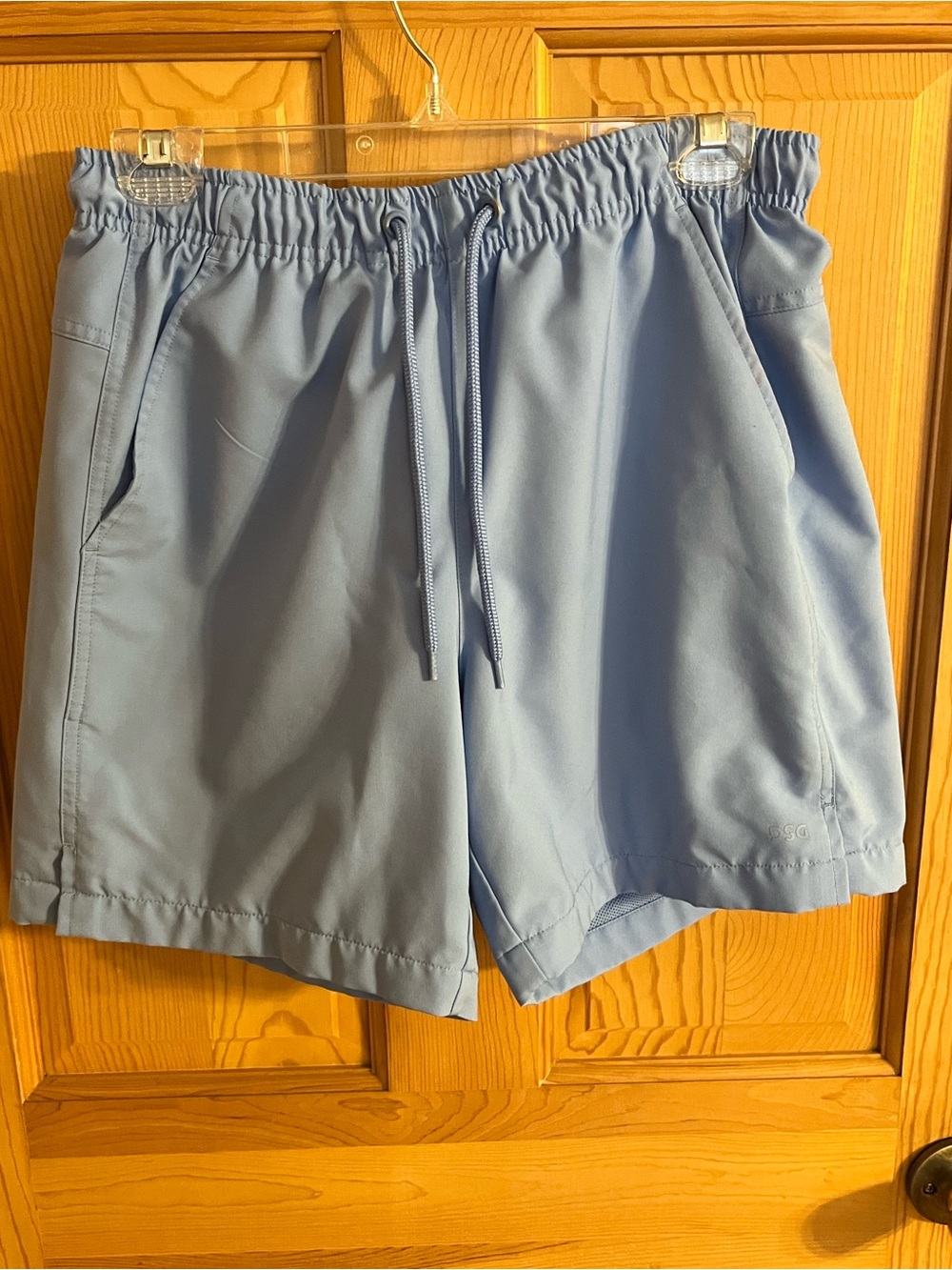 DSG Mens Blue 6" Rec Training Shorts Small S Mesh Lined Gym Athletic RN 104141